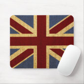 Rustikaler Chic-Gewerkschafts-Jack Mousepad (Mit Mouse)