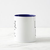 Rustikaler Chic Lake Life Seebungalow Tasse (Zentrum)
