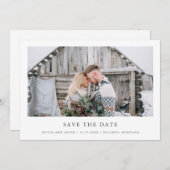Rustikaler Chic | SINGLE FOTO Save The Date (Vorne/Hinten)