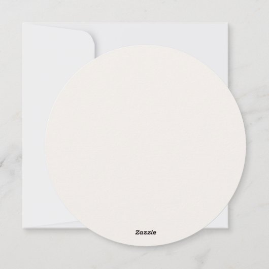 Rustikaler Chic Weihnachtsbaumkranz Feiertagskarte (Rückseite)