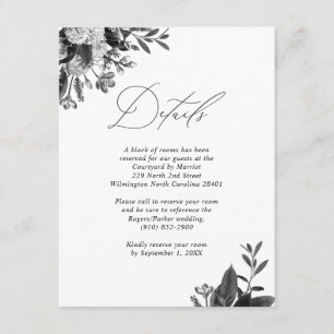 Rustikaler Chill-Out-Bereich Begleitkarte