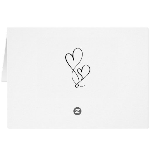 Rustikaler Dank Brawn Burlap Country Hochzeit (Rückseite Horizontal)