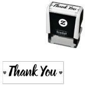 Rustikaler Dank für Ihr Retro Herz Permastempel (Beispiel)