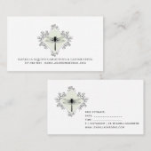 Rustikaler Drachenflieger Blumengarten Landscaper Visitenkarte (Vorne/Hinten)