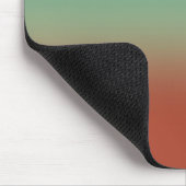 Rustikaler, dunkelschiefer, grau, aquamarin braun mousepad (Ecke)