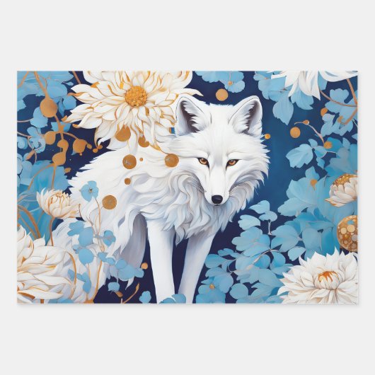 Rustikaler Elchfoxbär Geschenkpapier Set (Vorderseite 3)