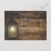 Rustikaler Empfang (Vorderseite)