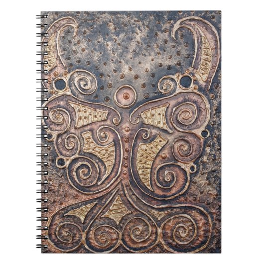 Rustikaler Engel Notizblock (Vorderseite)