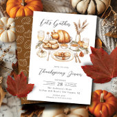 Rustikaler Erntedank Ansammlung Einladung