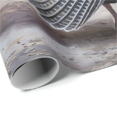 Rustikaler Erntedank der Türkei Geschenkpapier (Rolleneckpunkt)