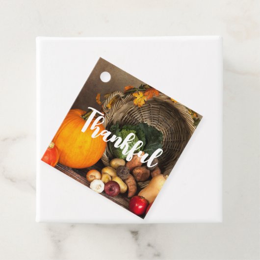 Rustikaler Erntedank Geschenkanhänger (Beispiel)