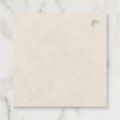 Rustikaler Erntedank Geschenkanhänger (Rückseite)