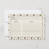 Rustikaler Erntedank Herbst Blätter Rezept (Vorderseite)