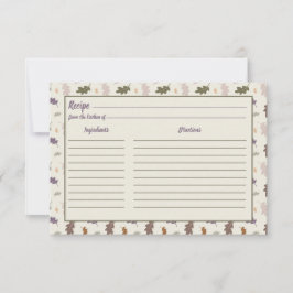 Rustikaler Erntedank Herbst Blätter Rezept