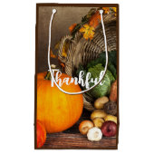 Rustikaler Erntedank Kleine Geschenktüte (Vorderseite)