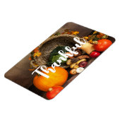 Rustikaler Erntedank Magnet (Linke Seite)