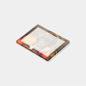 Rustikaler Erntedank Post-it Klebezettel (angewinkelt)