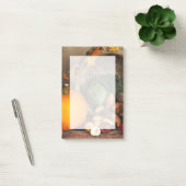 Rustikaler Erntedank Post-it Klebezettel (Büro)