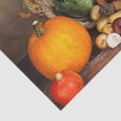 Rustikaler Erntedank Seidenpapier (Ausschnitt)