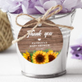 Rustikaler Fall | Babydusche Geschenkanhänger