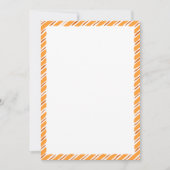 Rustikaler Fall-Erntedank-Border Einladung (Vorderseite)