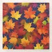 Rustikaler Fall Foliage Untersetzer (Vorderseite)