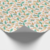 Rustikaler Fall Geschenkpapier (Ecke)