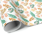 Rustikaler Fall Geschenkpapier (Rolleneckpunkt)