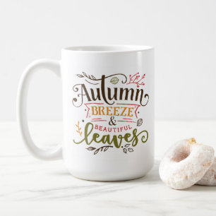Rustikaler Fall Kaffeetasse