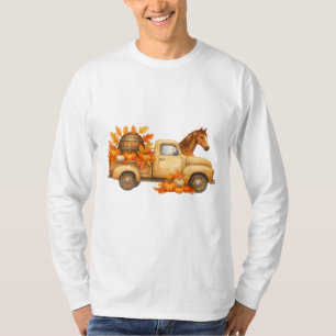 Rustikaler Fall LKW-T Shirt Langschlauch