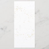 Rustikaler Fall Menükarte (Rückseite)