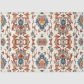 Rustikaler Fall mit blauer Dekoupage Seidenpapier (Vorderseite)