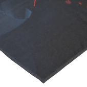 Rustikaler Fall Pumpkin farbige Herbst Blätter Tischdecke (Schrägansicht)