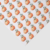 Rustikaler Fall Pumpkin Seidenpapier (Ausschnitt)