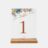 Rustikaler Fall Terracotta Acrylschild (Vorderseite)