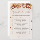 Rustikaler Fall und Herbst würde sie lieber spiele (Vorne/Hinten)