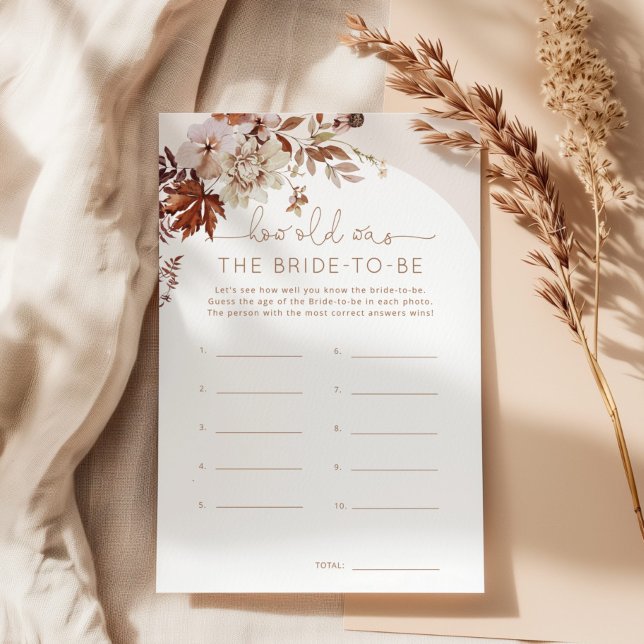 Rustikaler Fall Wie alt war die Braut zu sein (Von Creator hochgeladen)