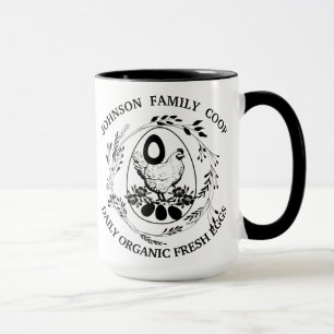 Rustikaler Familienbetrieb Bauernhof Bio Frischeie Tasse