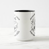 Rustikaler Familienbetrieb Bauernhof Bio Frischeie Tasse (Zentrum)