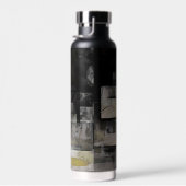 Rustikaler Farbblock Trinkflasche (Rechts)