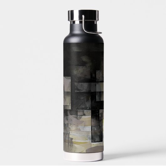 Rustikaler Farbblock Trinkflasche (Links)
