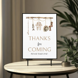 Rustikaler Fischereidanken für das kommende Zeiche