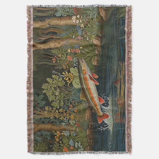 Rustikaler Fischfang Decke (Vorderseite Vertikal)