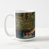 Rustikaler Fischfang Kaffeetasse (Links)