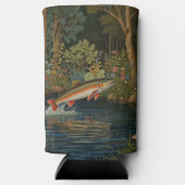 Rustikaler Fischfang Selters Dosenkühler (Vorderseite)