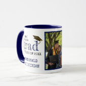 Rustikaler Foto Abschluss Tasse (Vorderseite Links)