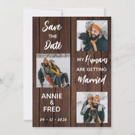Rustikaler Foto Save The Date