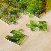 Rustikaler Garten West Virginia Puzzle (Seite)