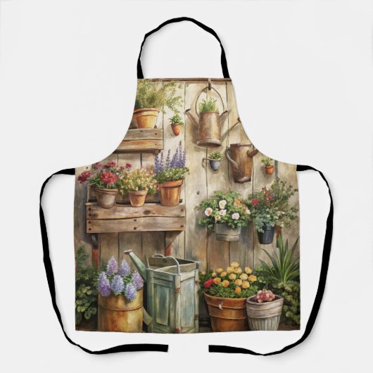 Rustikaler Gartenkern Schürze (Vorderseite)