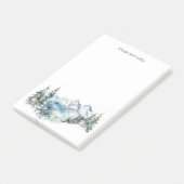 Rustikaler Gebirgszug Post-it Klebezettel (angewinkelt)